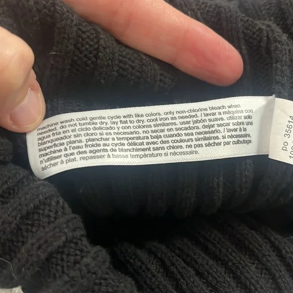 Eloquii Women’s Black Turtleneck Sweater Shrug Ribbed Sized 14/16 Super Stylish - Picture 7 of 7